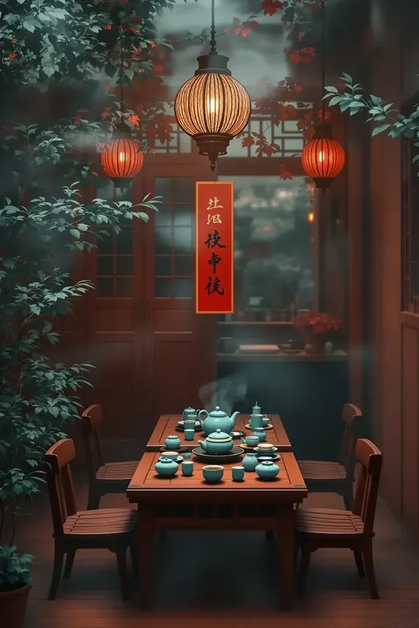 茶馆旧事海报